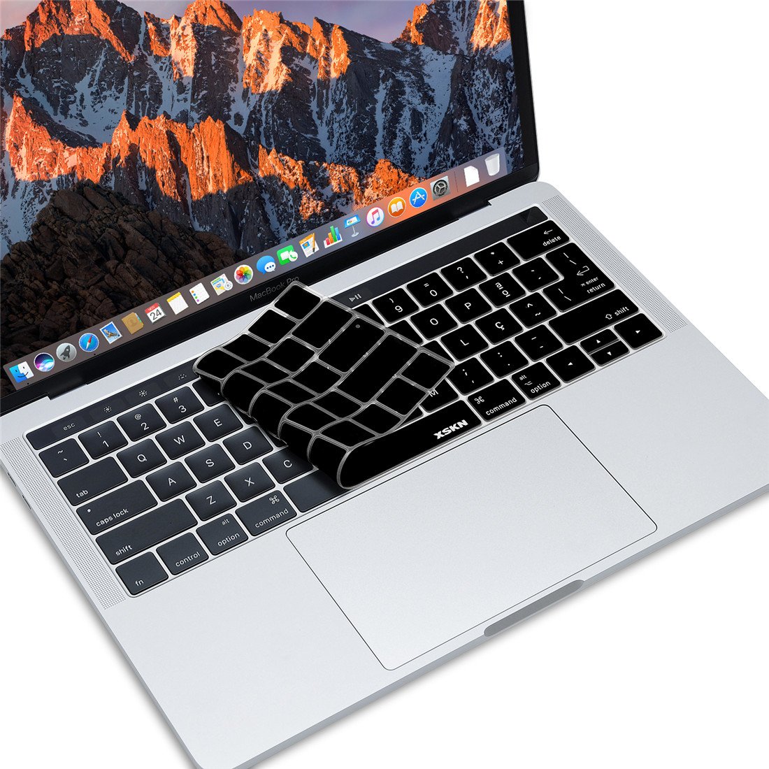 Amazon.com: XSKN German Language Keyboard Skin Cover for Touch Bar